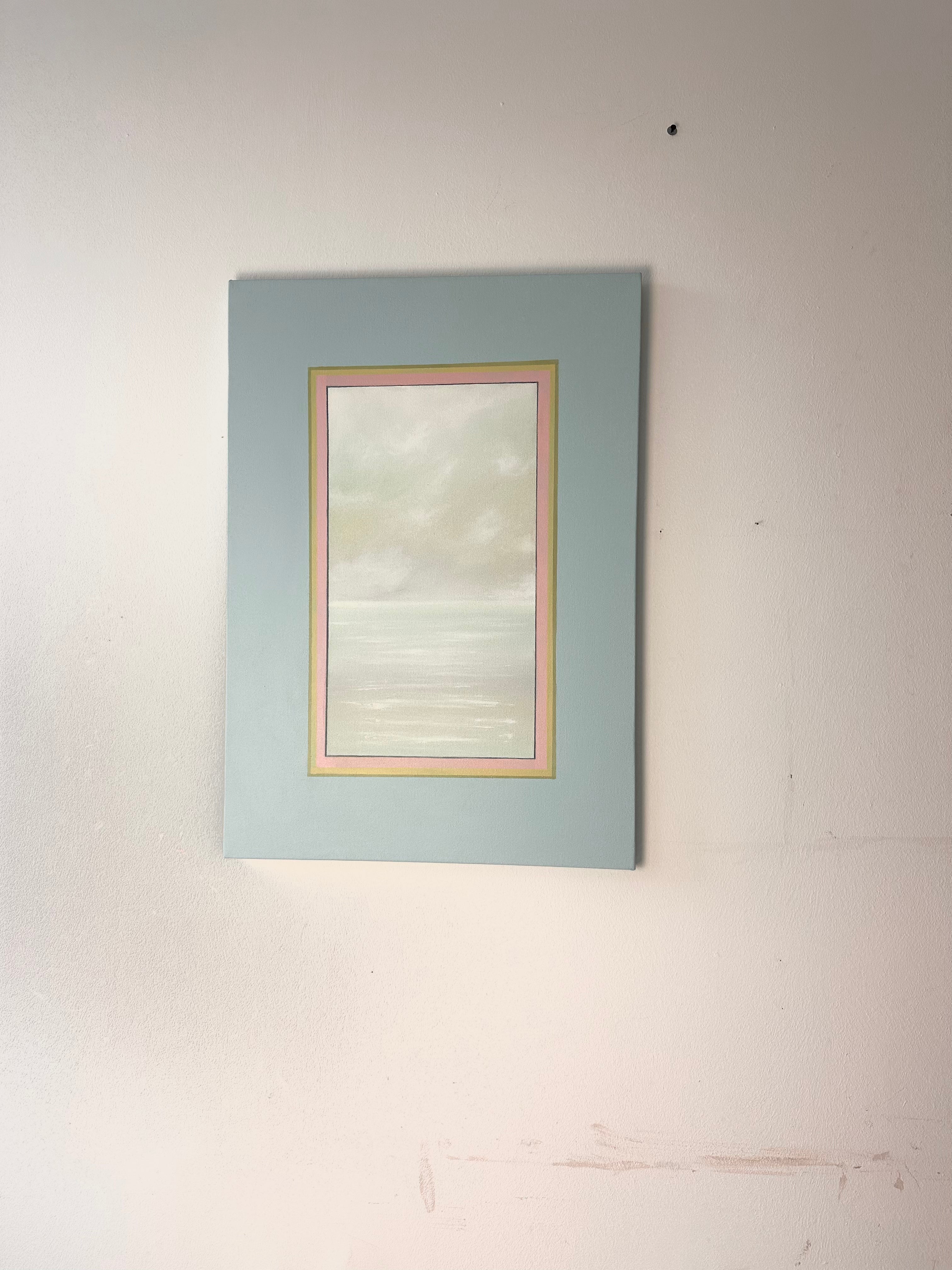 Original Seascape with ice cream colour window