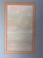 Original Seascape with ice cream colour window