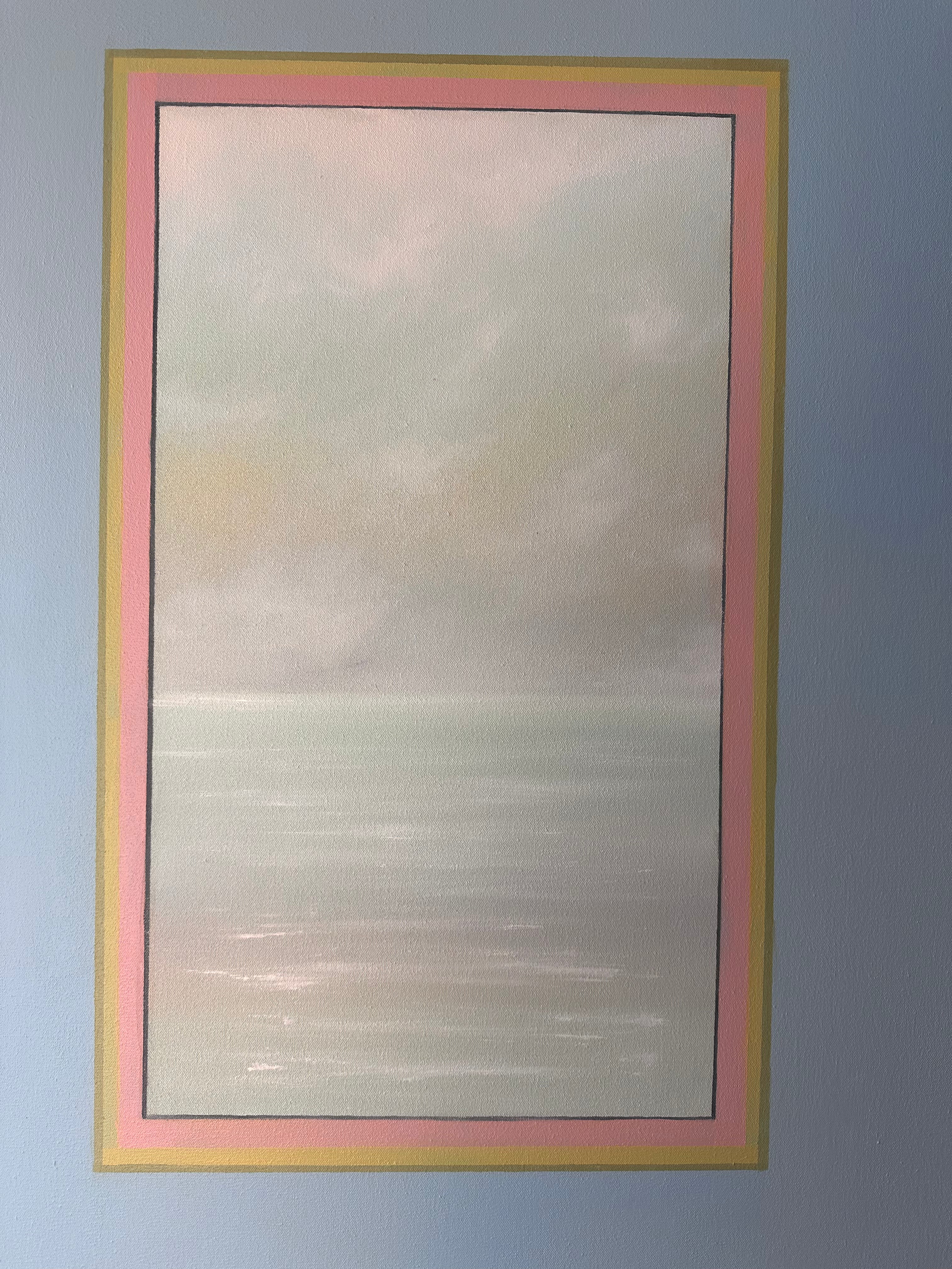 Original Seascape with ice cream colour window