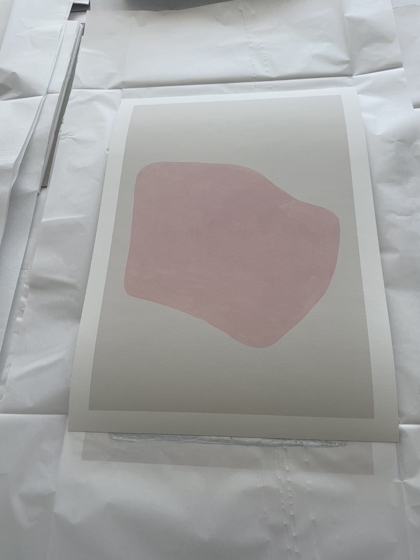 Sherbet Pink - Pool Shape Print